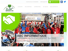Tablet Screenshot of abc-info.fr